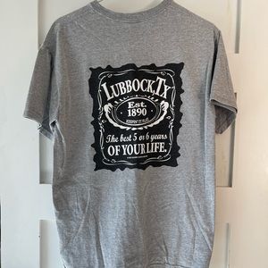 Jack Daniele Texas Tech logo tee